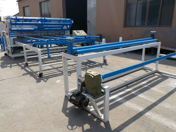Longitude Wire From Coil Automatic Welded Mesh Machine With Mitsubishi PLC Program And HMI